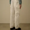 Pantalones cargo de corte recto con detalle de lente «Micro-Reps»