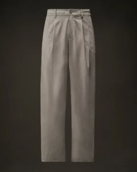 Pantalones cargo de corte recto de panamá técnico de la Metropolis Series