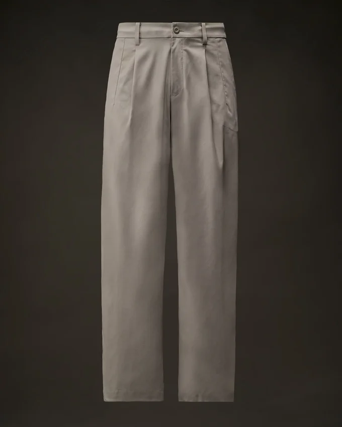 Pantalones cargo de corte recto de panamá técnico de la Metropolis Series