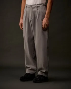 Pantalones cargo de corte recto de panamá técnico de la Metropolis Series
