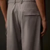 Pantalones cargo de corte recto de panamá técnico de la Metropolis Series