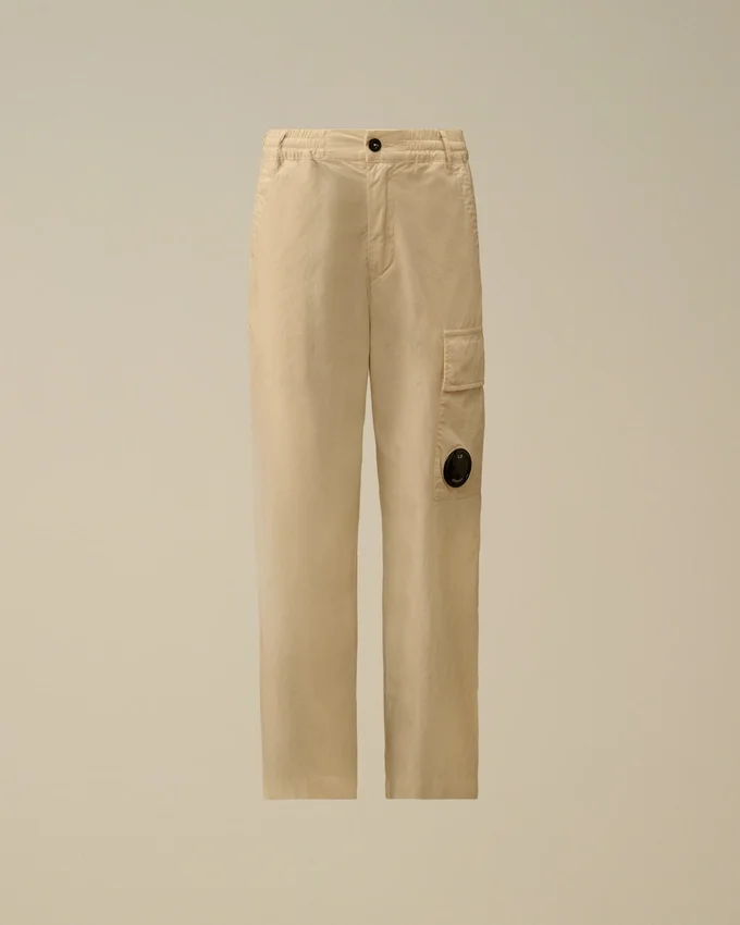 Pantalones cargo de popelín de algodón U16