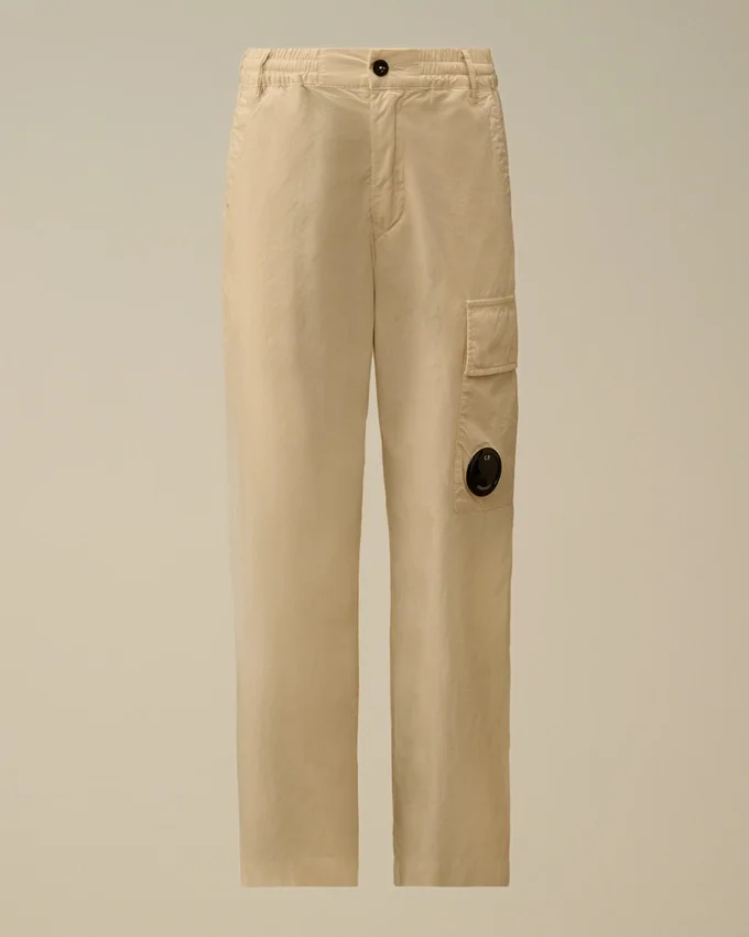 Pantalones cargo de popelín de algodón U16