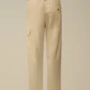 Pantalones cargo de popelín de algodón U16