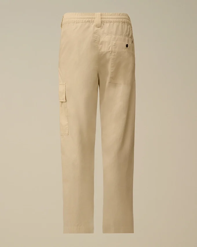 Pantalones cargo de popelín de algodón U16