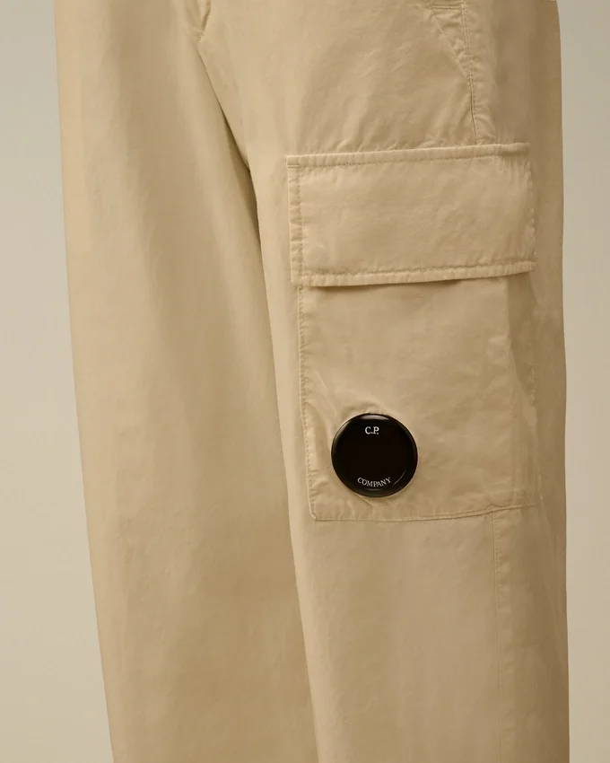 Pantalones cargo de popelín de algodón U16