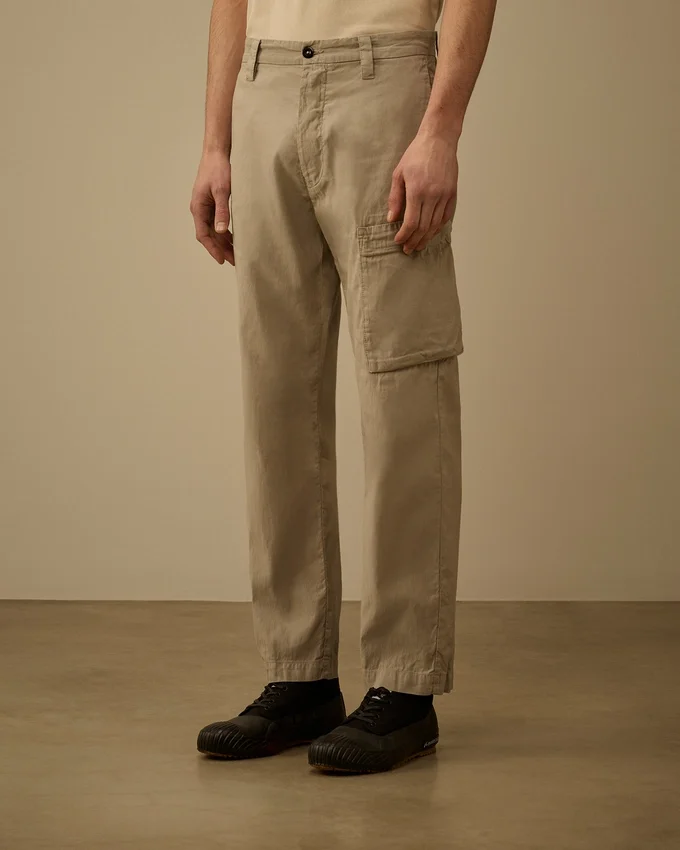 Pantalones cargo de tejido otomano