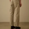 Pantalones cargo de tejido otomano