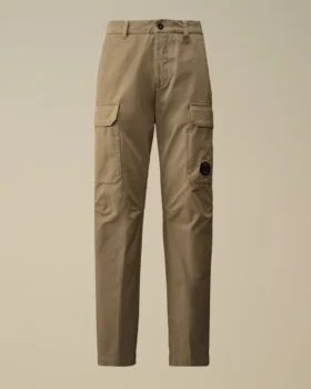 Pantalones cargo holgados de gabardina de algodón