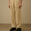 Pantalones cargo holgados de lino