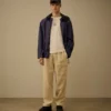 Pantalones cargo holgados de lino