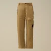 Pantalones cargo «Lens» de algodón y lino U16
