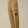 Pantalones cargo «Lens» de algodón y lino U16