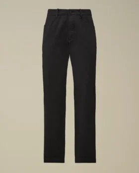 Pantalones chinos de corte regular de gabardina de algodón