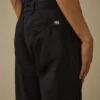 Pantalones chinos de corte regular de gabardina de algodón