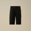 Pantalones cortos cargo de popelín de algodón U16