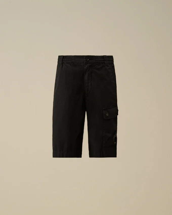 Pantalones cortos cargo de popelín de algodón U16