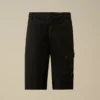 Pantalones cortos cargo de popelín de algodón U16