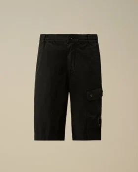 Pantalones cortos cargo de popelín de algodón U16