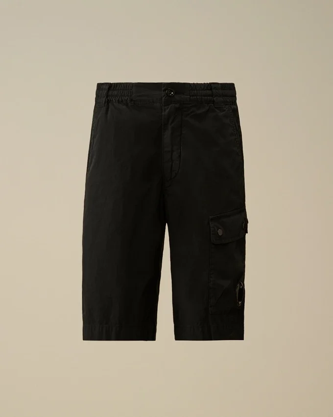 Pantalones cortos cargo de popelín de algodón U16
