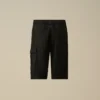 Pantalones cortos cargo de popelín de algodón U16