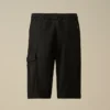 Pantalones cortos cargo de popelín de algodón U16