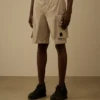 Pantalones cortos cargo «Lens» de gabardina de algodón