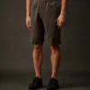 Pantalones cortos de chándal tipo cargo de felpa elástica de la Metropolis Series
