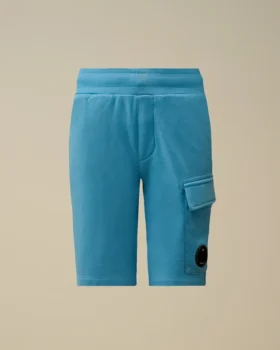 Pantalones cortos de chándal tipo cargo U16 de felpa diagonal Lens
