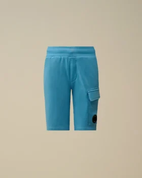 Pantalones cortos de chándal tipo cargo U16 de felpa diagonal Lens
