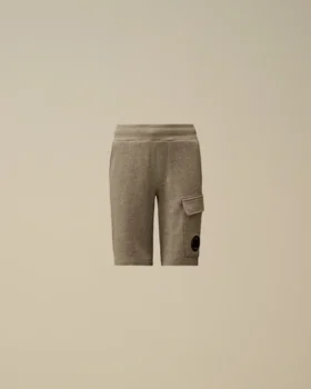 Pantalones cortos de chándal tipo cargo U16 de felpa diagonal Lens