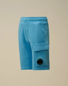 Pantalones cortos de chándal tipo cargo U16 de felpa diagonal Lens