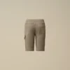 Pantalones cortos de chándal tipo cargo U16 de felpa diagonal Lens