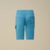 Pantalones cortos de chándal tipo cargo U16 de felpa diagonal Lens