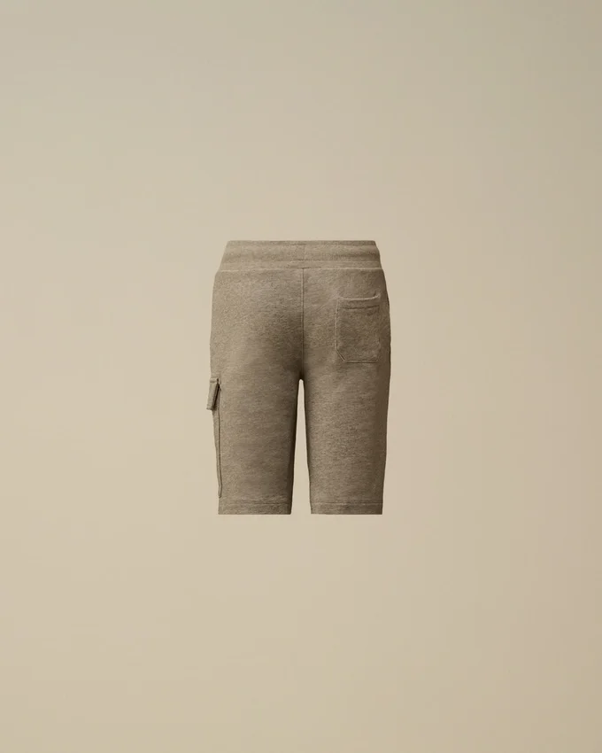 Pantalones cortos de chándal tipo cargo U16 de felpa diagonal Lens