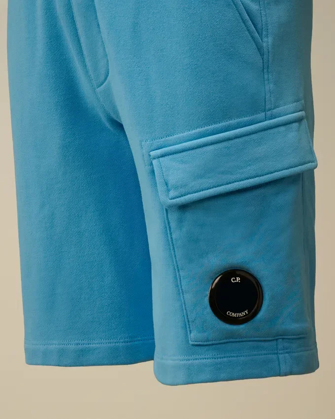 Pantalones cortos de chándal tipo cargo U16 de felpa diagonal Lens