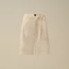 Pantalones cortos de gabardina elástica U16