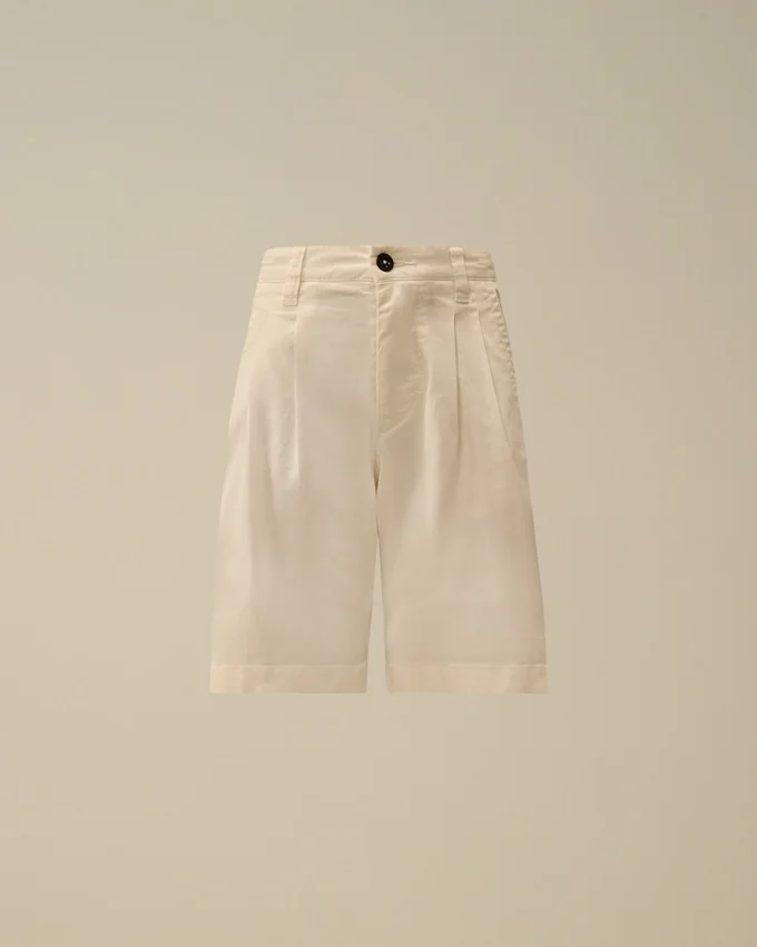 Pantalones cortos de gabardina elástica U16