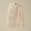 Pantalones cortos de gabardina elástica U16