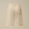 Pantalones cortos de gabardina elástica U16