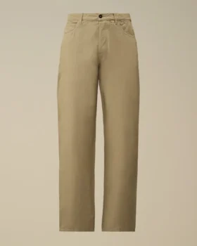 Pantalones de algodón y lino sin costuras laterales