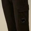 Pantalones de chándal cargo con detalle de Lens «Diagonal Fleece» de U16