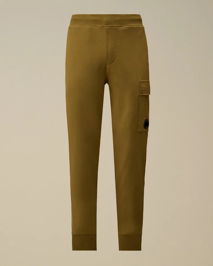 Pantalones de chándal cargo «Lens» de felpa diagonal en relieve