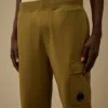 Pantalones de chándal cargo «Lens» de felpa diagonal en relieve