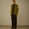 Pantalones holgados de gabardina de algodón