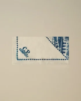 Pañuelo de muselina con estampado gráfico