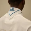 Pañuelo de muselina con estampado gráfico