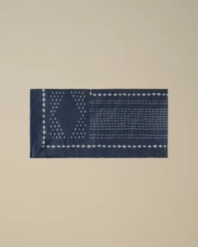 Pañuelo de muselina con logotipo estampado