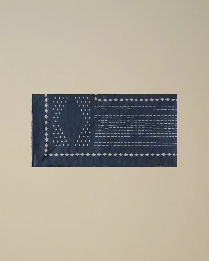 Pañuelo de muselina con logotipo estampado