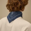 Pañuelo de muselina con logotipo estampado